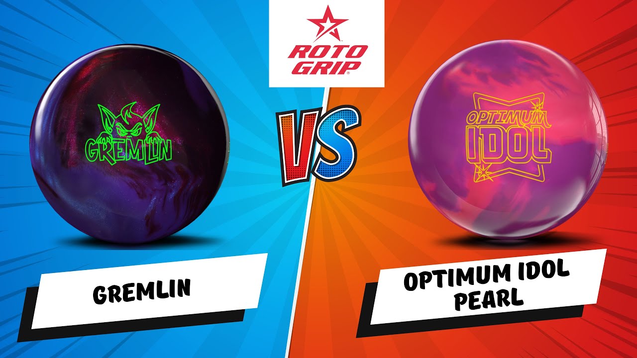 Roto Grip Gremlin vs. Roto Grip Optimum Idol Pearl - LaneTrax - 14 Pound Reviews