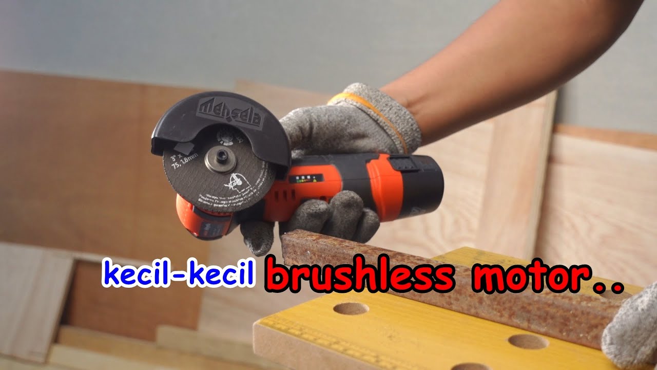tes dan review MENSELA AG-LS1 cordless mini portable angle grinder!!