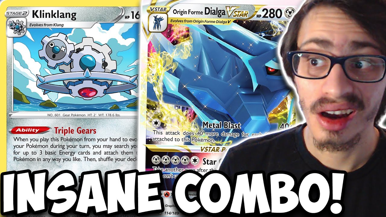 Dialga VSTAR & Klinklang Are An INSANE Combo! Very FAST Star Chronos! Silver Tempest PTCGO