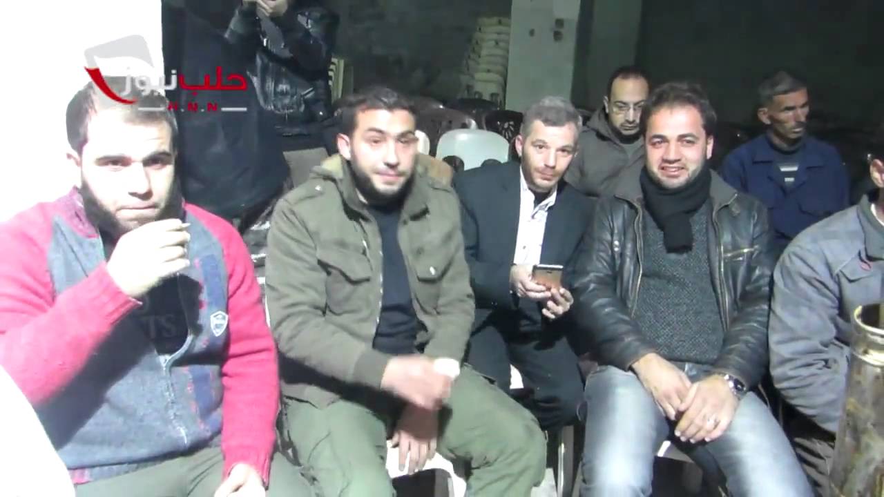 العرس الجماعي الأول في حلب المحررة