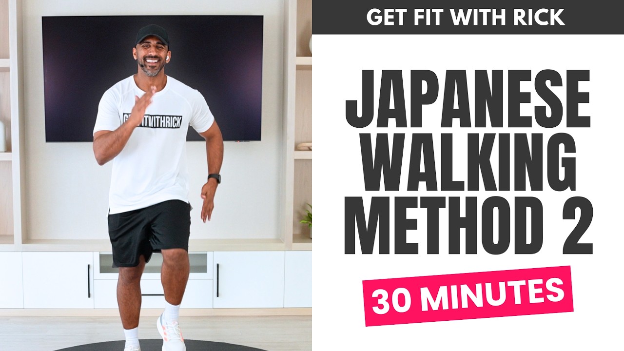 Japanese Walking Method | 30 min Walking Workout at Home