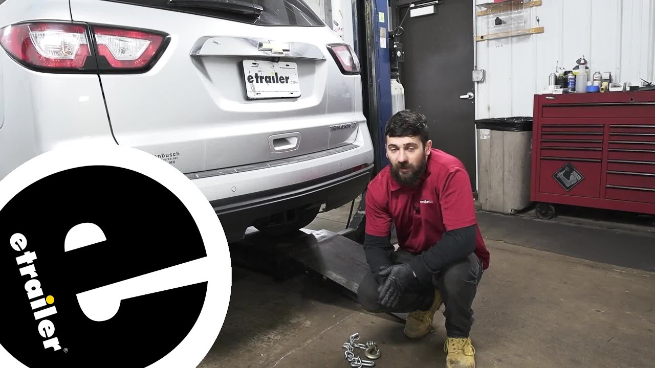 Set up: etrailer Trailer Hitch Receiver on a 2014 Chevrolet Traverse