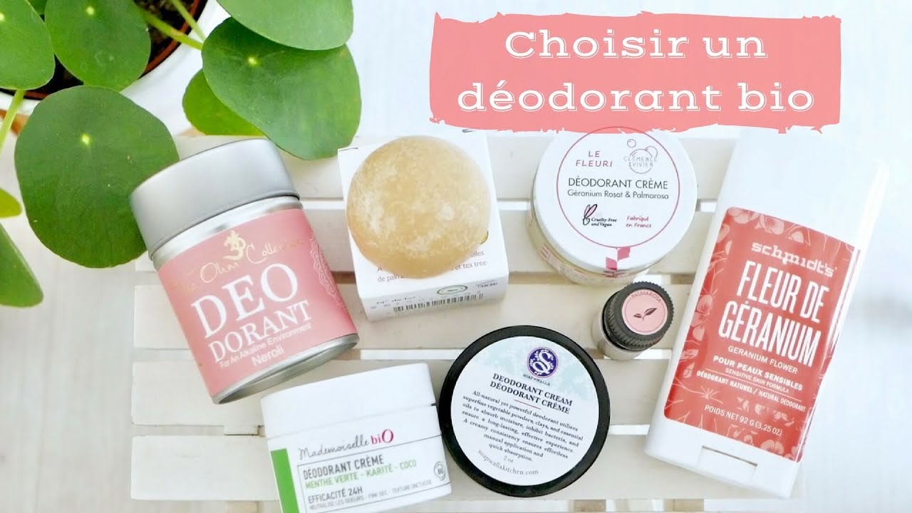 Quel déodorant naturel et bio est fait pour moi ?