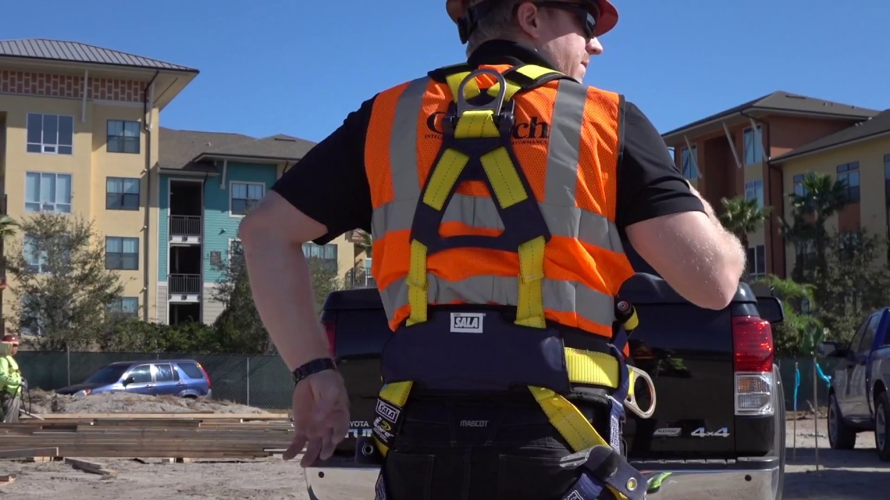 How to put on and adjust DBI Delta Construction Harness