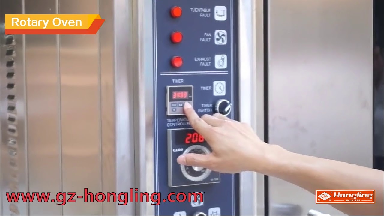 Diesel Rotary Oven | Rotary Rack Oven for Bakery | Rotary Oven manufacturers | Bakery Machine
