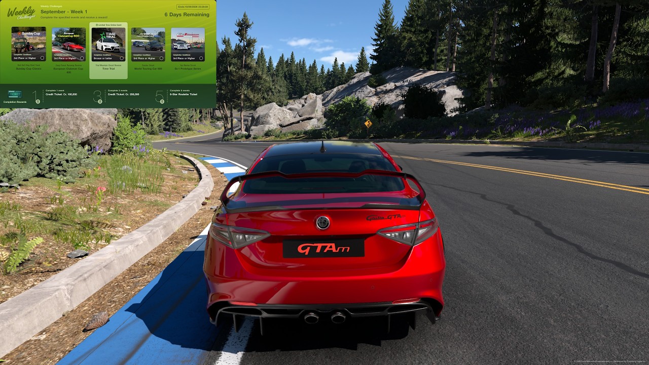GT7 | Weekly Challenge | September - Week 1 | Special Event | Mission Challenge | Time Trial