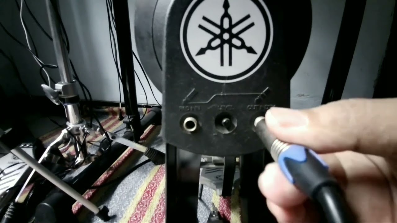 tutorial setting bass drum pad tambahan ASHLEY DME 705
