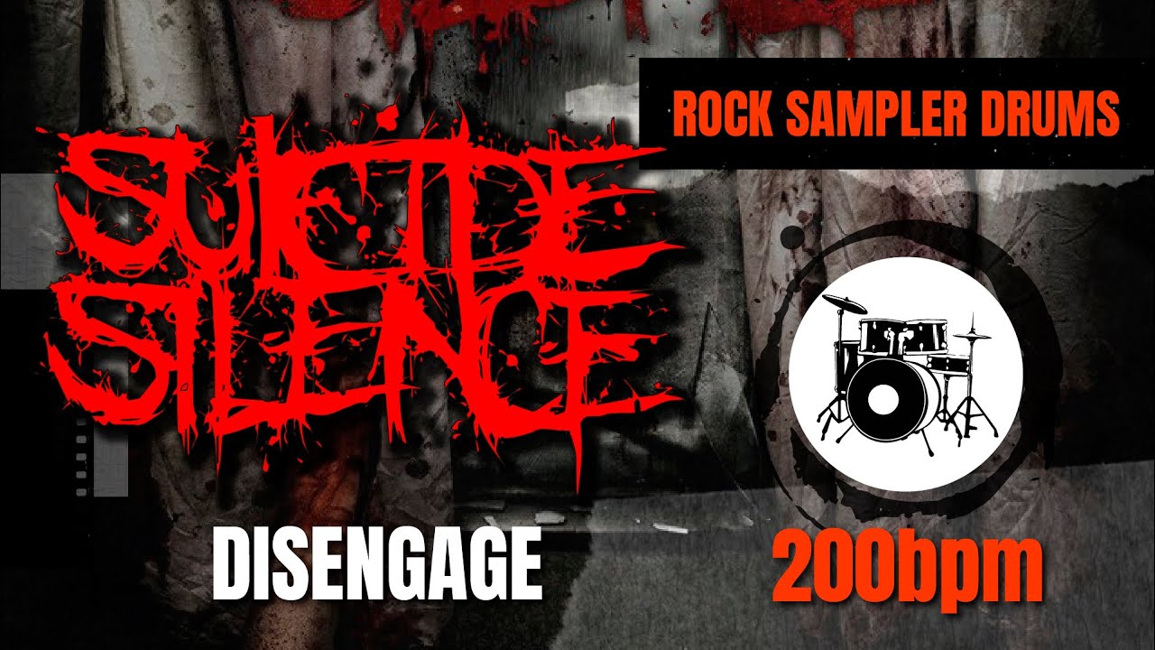 Suicide Silence - Disengage (DRUM TRACK) 🥁