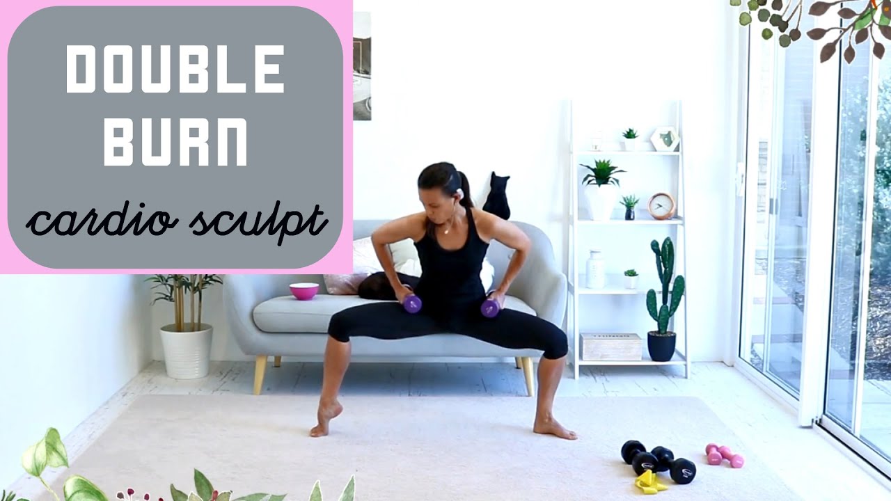 Body Sculpting Total Body Workout BARLATES BODY BLITZ Double Burn Cardio Sculpt with Linda