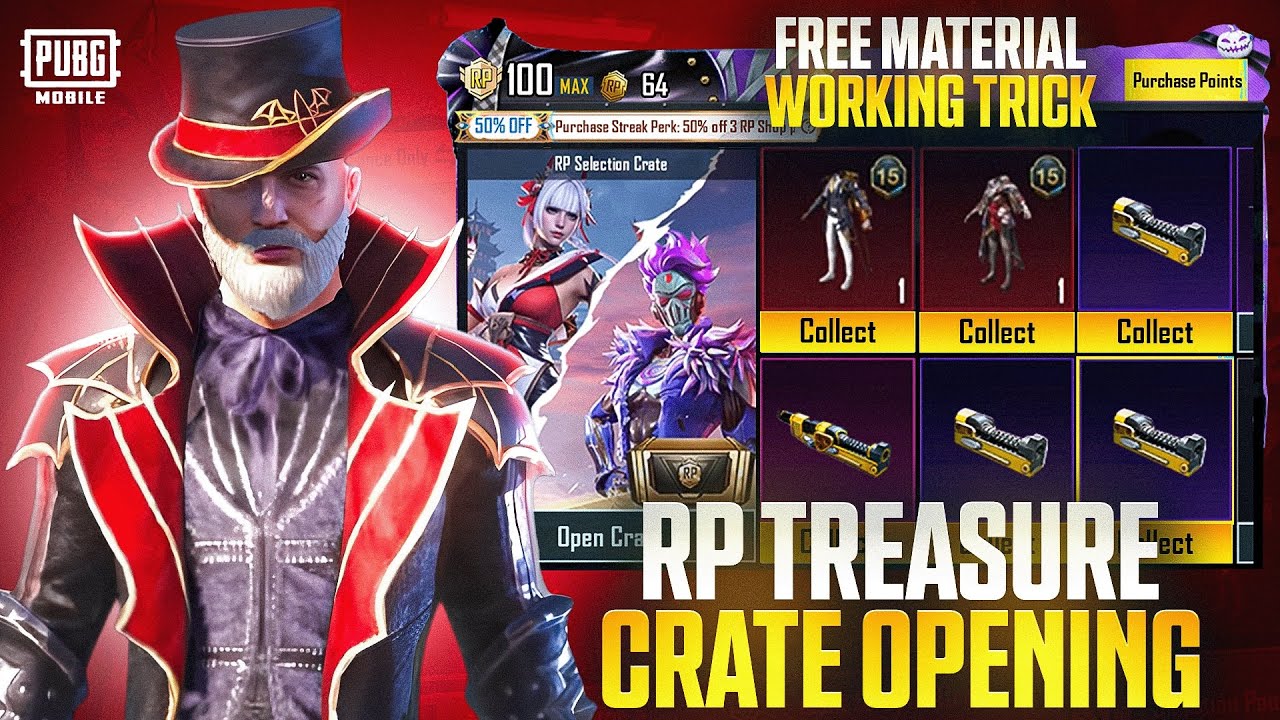 😱FREE MINI MATERIALS RP POINTS CRATE OPENING 