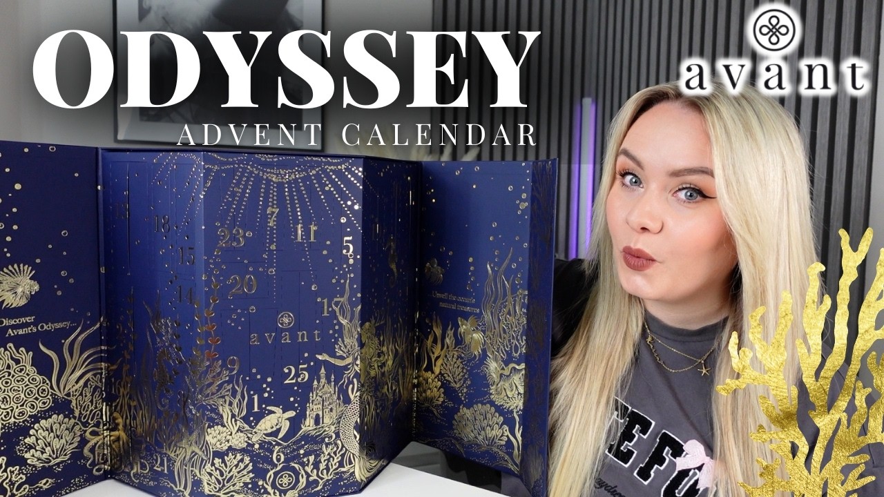 AVANT ODYSSEY ADVENT CALENDAR 2026 UNBOXING & REVIEW | 25 DAYS! 🔱 AD | MISS BOUX