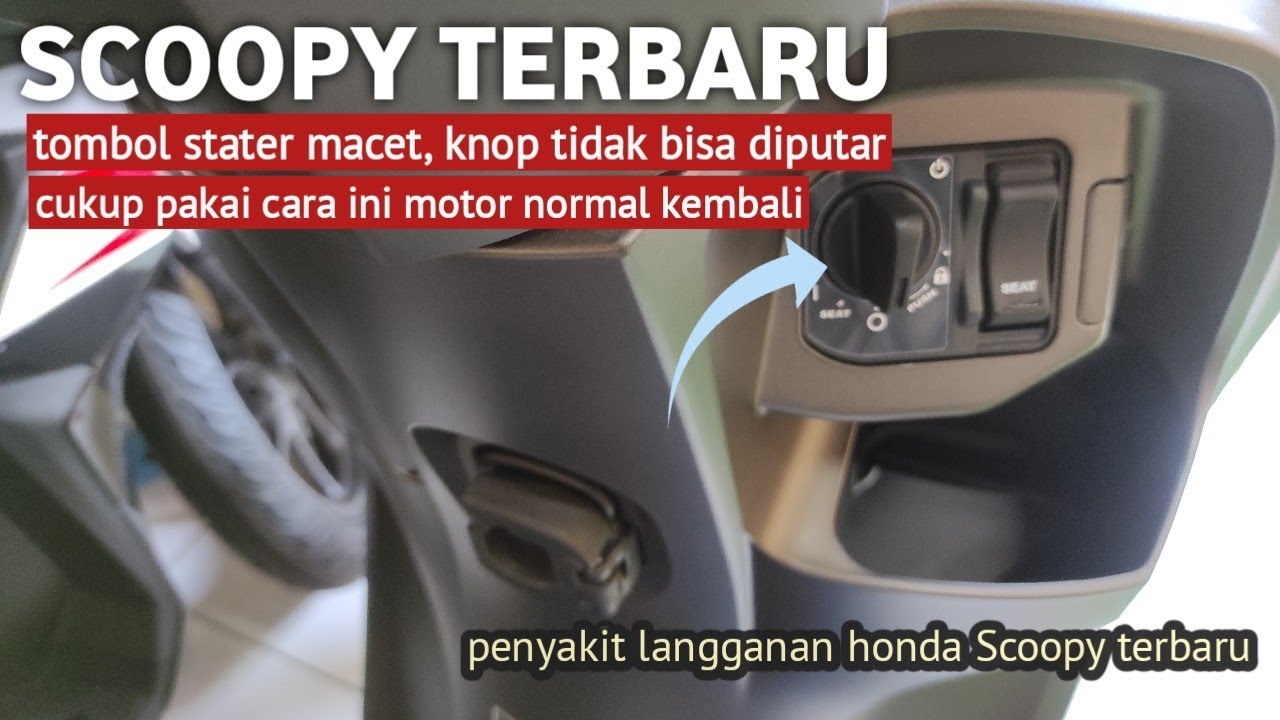 scoopy 2023 tidak bisa distarter|ini solusinya 0.rupiah