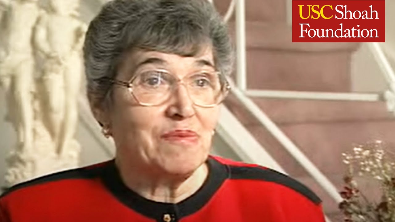 Holocaust Survivor Itka Zygmuntowicz Testimony Part 1 | USC Shoah Foundation