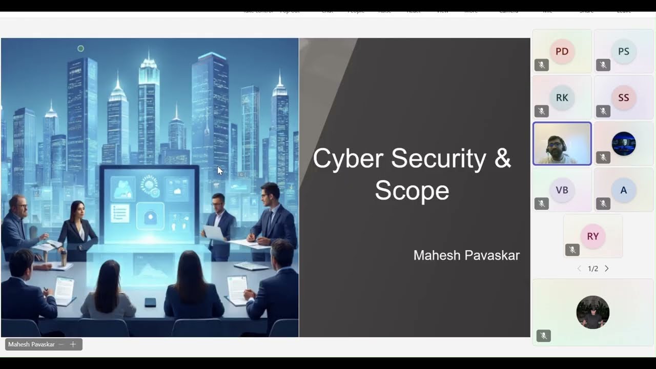 #1 Cybersecurity Workshop | Cybersecurity and Scope