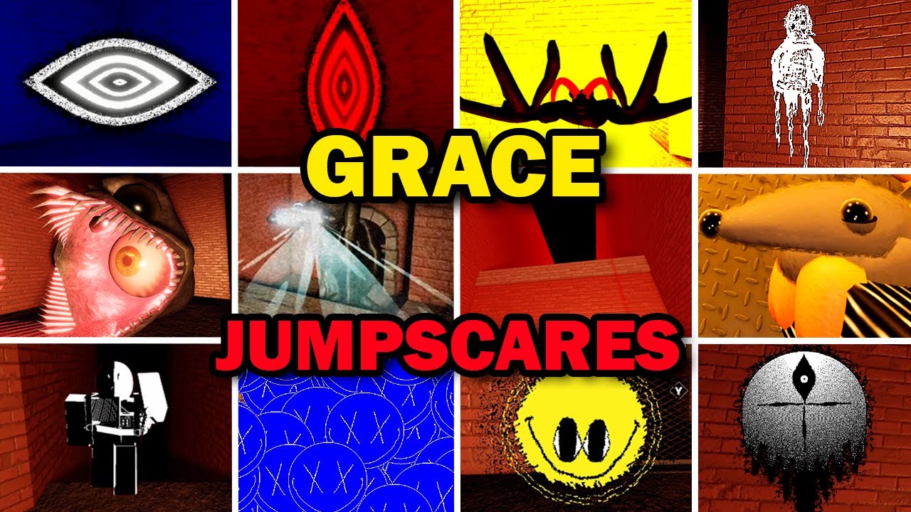GRACE (Roblox) | Todas las ENTIDADES Y JUMPSCARES (ACTUALIZADO)