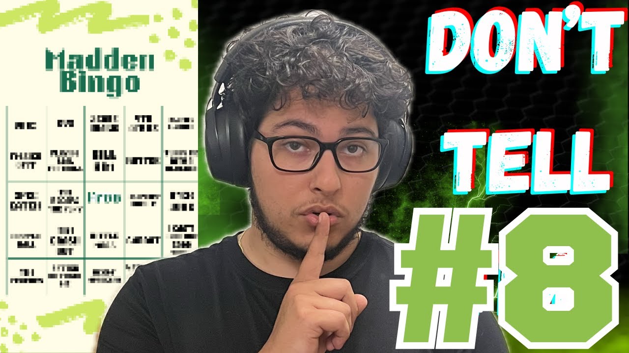 Saturday Morning Madden 8 - BINGO