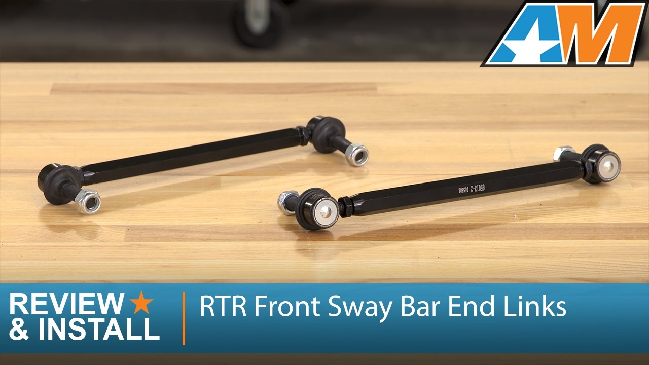 2005-2009 Mustang RTR Front Sway Bar End Links - Adjustable Review