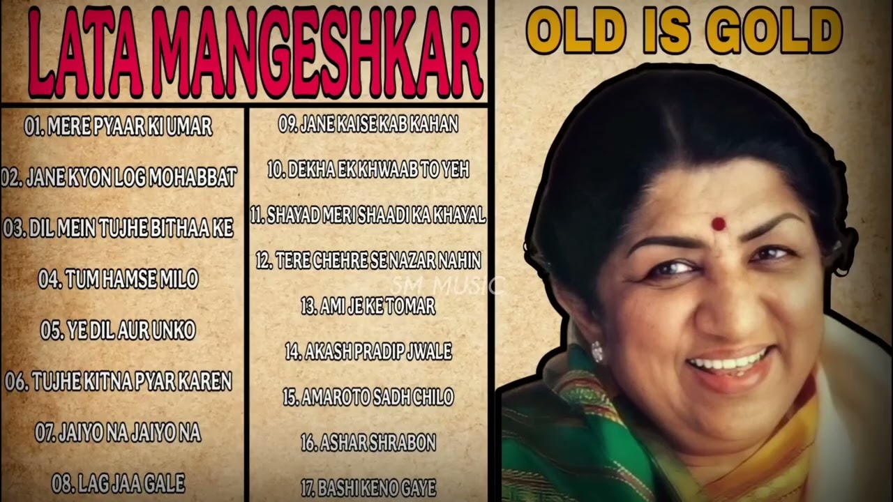 Lata Mangeshkar Evergreen Superhit Songs   सुपरहिट गान । बॉलीवुड एवरग्रीन सॉन्ग्स