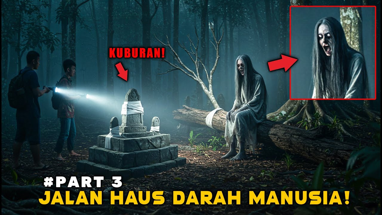 HANTU INI TUNJUKAN KUBURNYA DI TENGAH HUTAN! KORBAN DI BAKAR HIDUP-HIDUP! Part 3
