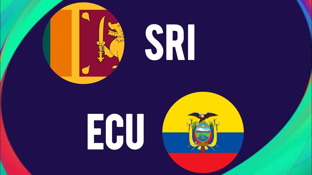Sri Lanka v Ecuador | Partido amistoso 