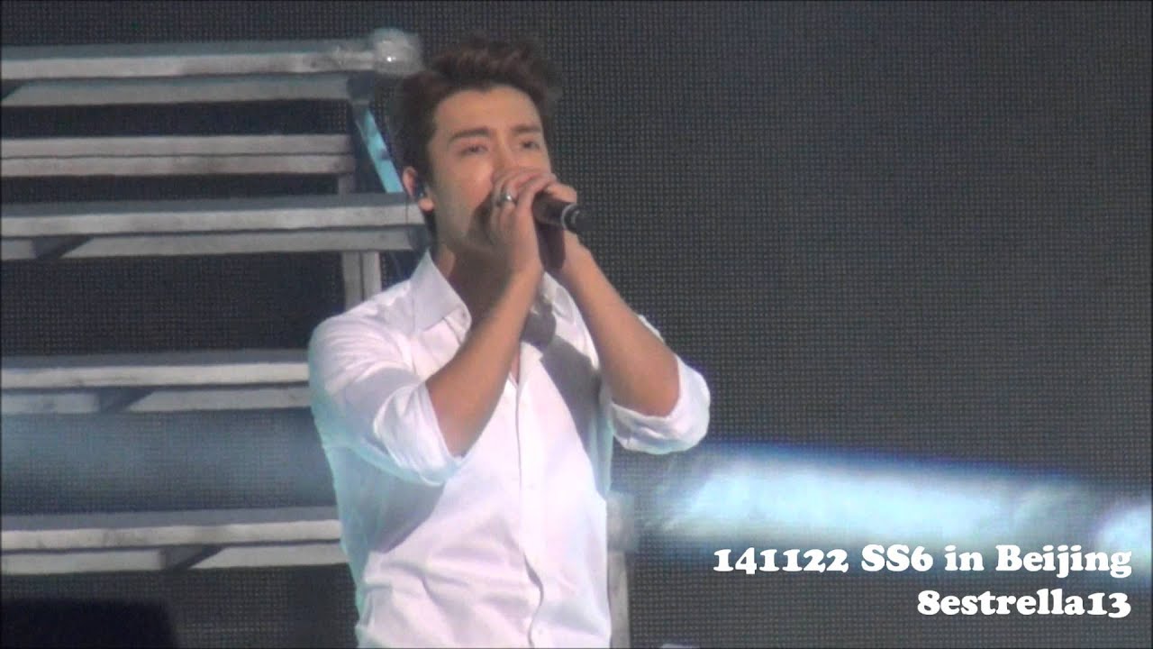 【Donghae Fancam】141122 SS6 Beijing ～Don’t Leave Me～ Super junior