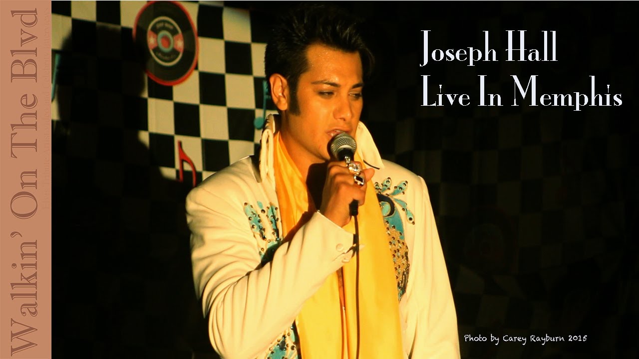 Joseph Hall sings 'How Great Thou Art' Elvis week 2015