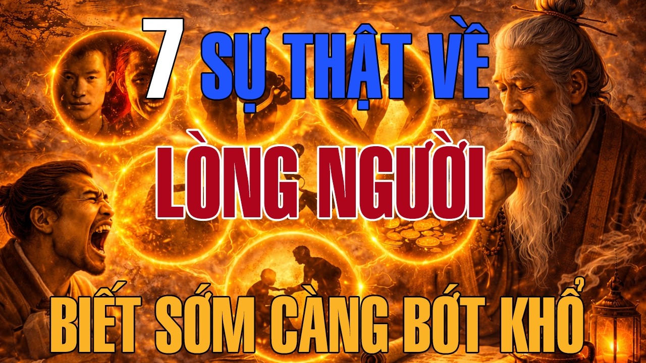 TRIẾT LÝ NGƯỜI XƯA - 7 Sự Thật Về Lòng Người Càng Biết Sớm Càng Bớt Khổ | Giọng Đọc Nguyễn Ngọc Ngạn