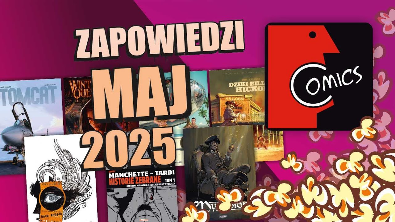 Łap kadr! Zapowiedzi SCREAM COMICS - MAJ 2025