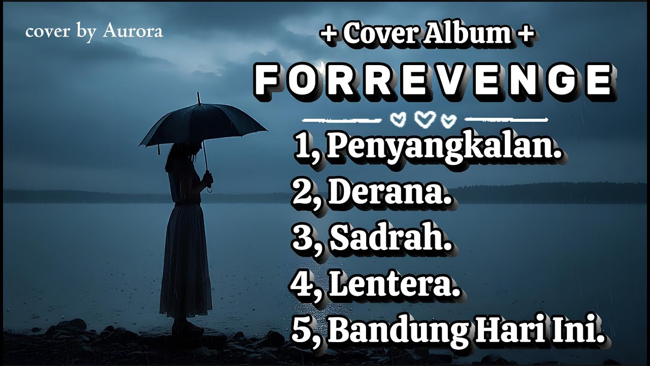 Album cover Forrevenge - cover by Aurora #cover #forrevenge #emo #aurora #coverai #music