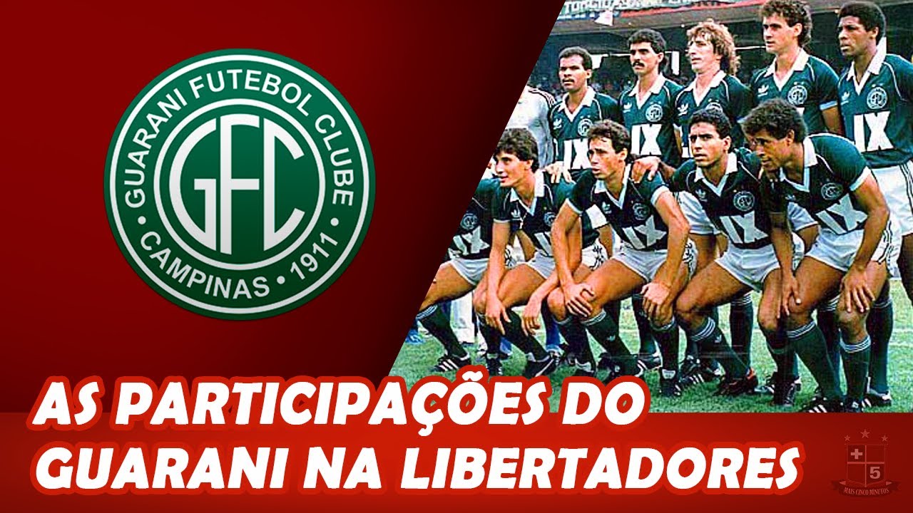 As três vezes do Guarani na Libertadores