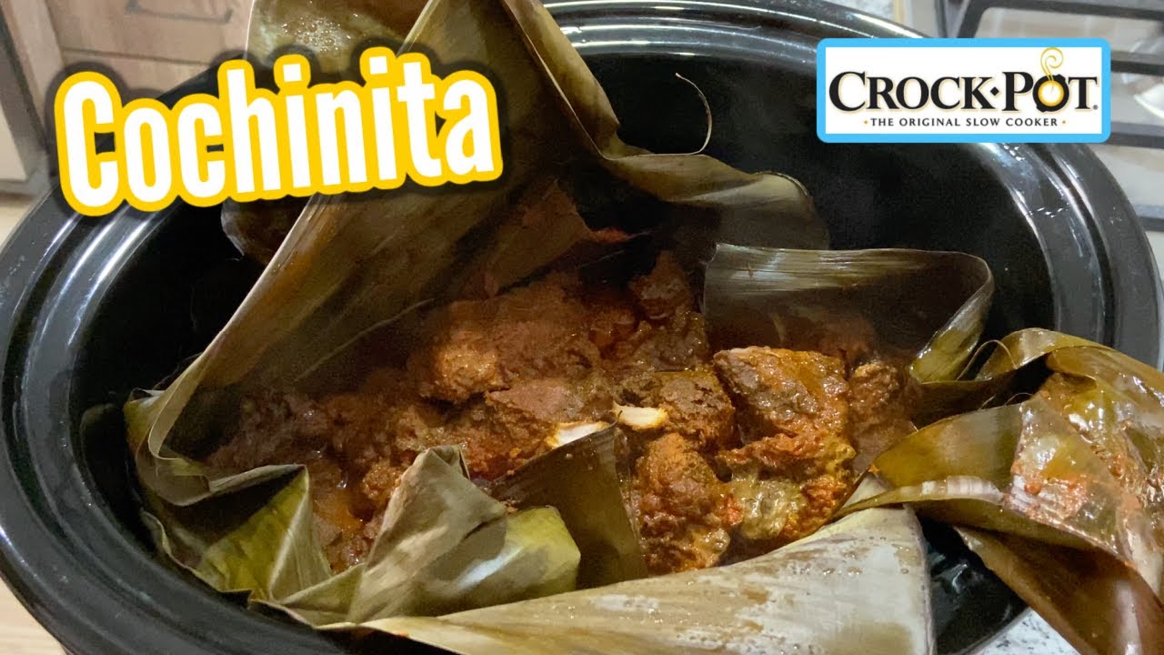 COCHINITA PIBIL EN OLLA DE COCCIÓN LENTA | ALE DE NAVA