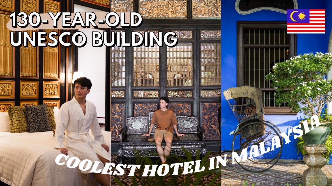 I Stay at Malaysia’s Most Unique Hotel (UNESCO heritage building): Cheong Fatt Tze Blue Mansion