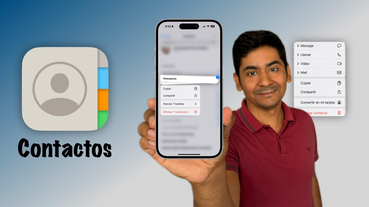 APP de CONTACTO del IPHONE es un monstruo +14