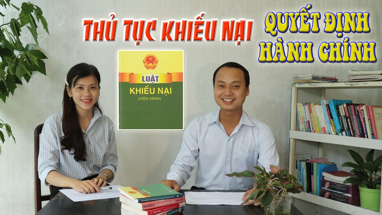 Trình tự thủ tục khiếu nại quyết định hành chính