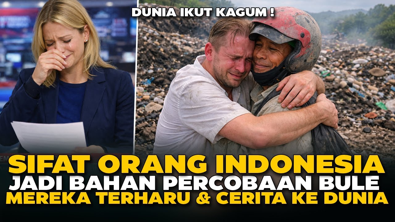 Turis Bule UJI KEBAIKAN Orang Indonesia ! Akhirnya Mereka DIAM TERHARU - Ceritakan Ke Dunia