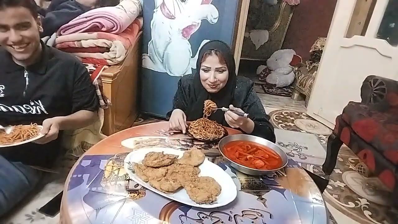 حبايب قلبي فطارنا سابع يوم رمضان كل سنه وانتم طيبين رمضان بيجري 👍🔔♥️🥲