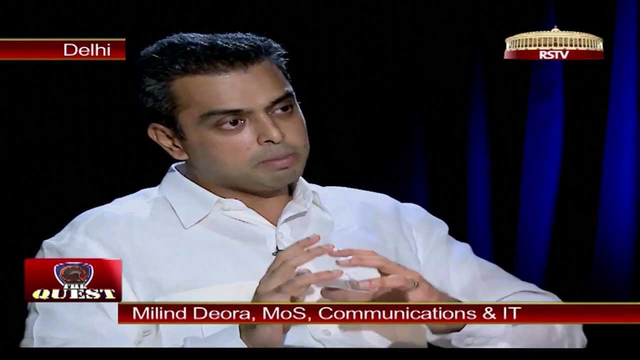 Milind Murli Deora in 'The Quest'