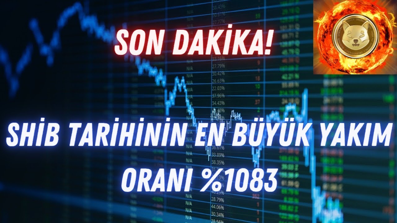 SHIBA COIN I&Ccedil;IN HARIKA HABER ! / SHIB TARIHININ EN B&Uuml;Y&Uuml;K YAKIM ORANI %1083