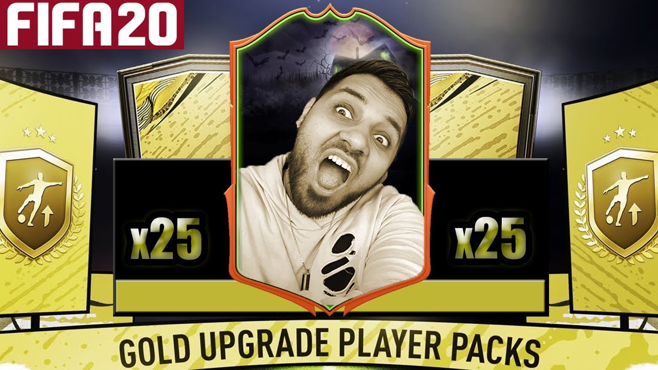 FIFA 20 | 25X GOLD PLAYER UPGRADE PACKS! HOW DID I GET SO LUCKY!!