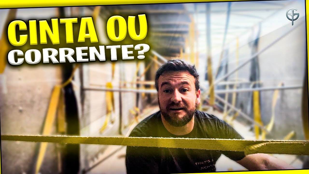 RODOTREM SAIBA O QUE USAR - CINTA OU CORRENTE