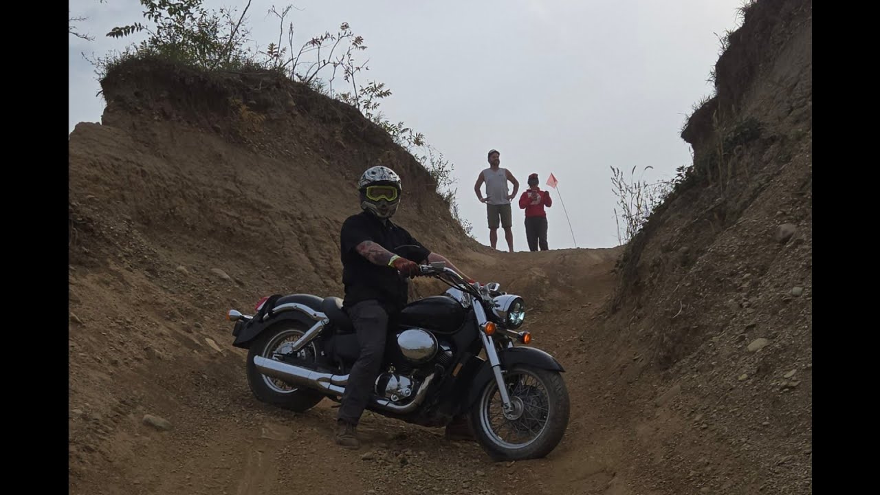 Street Bike Bashing at Badlands Off Road Park and Cliff Jump
