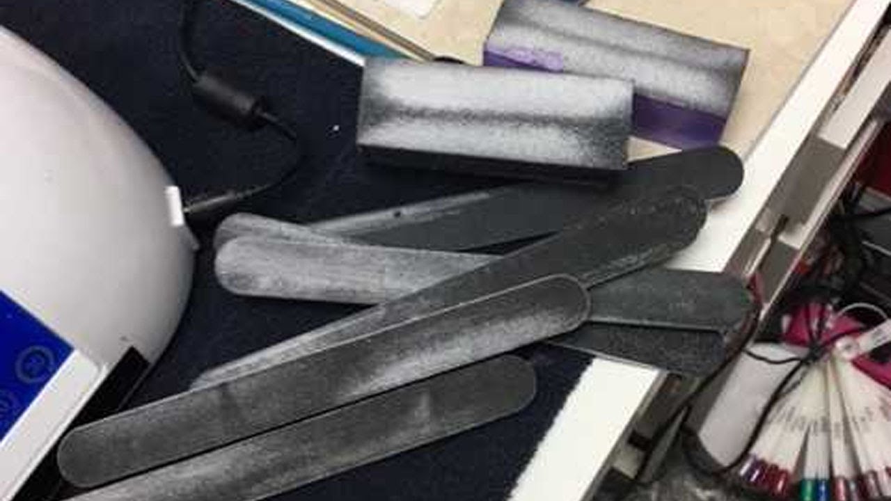 Nail salon inspections reveal unlicensed employees, reused buffers, dirty pedicure bowls
