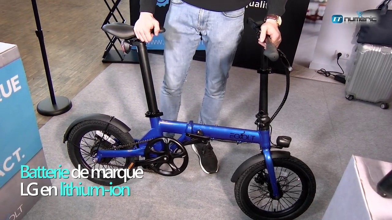 Vélo électrique EOVOLT City - Autonomy 2019