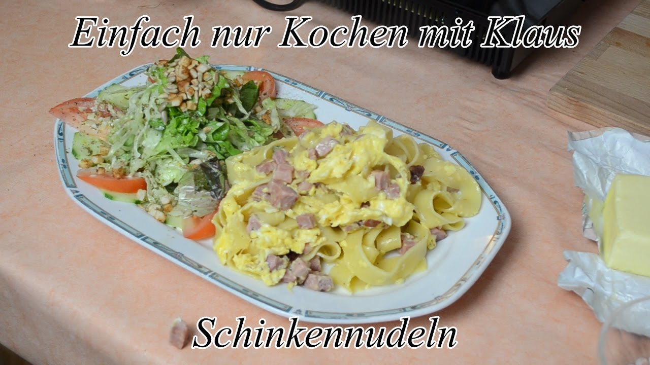 Schinkennudeln