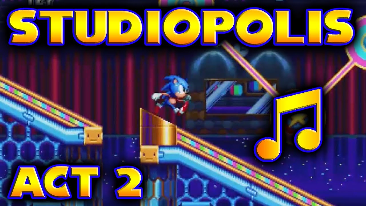 Sonic Mania: Studiopolis Act 2 (SEGA GENESIS REMIX)
