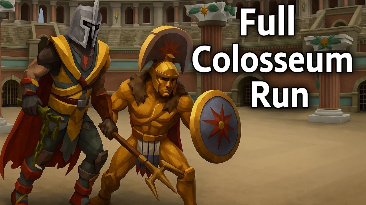 Full Colosseum Run OSRS! (No Commentary)