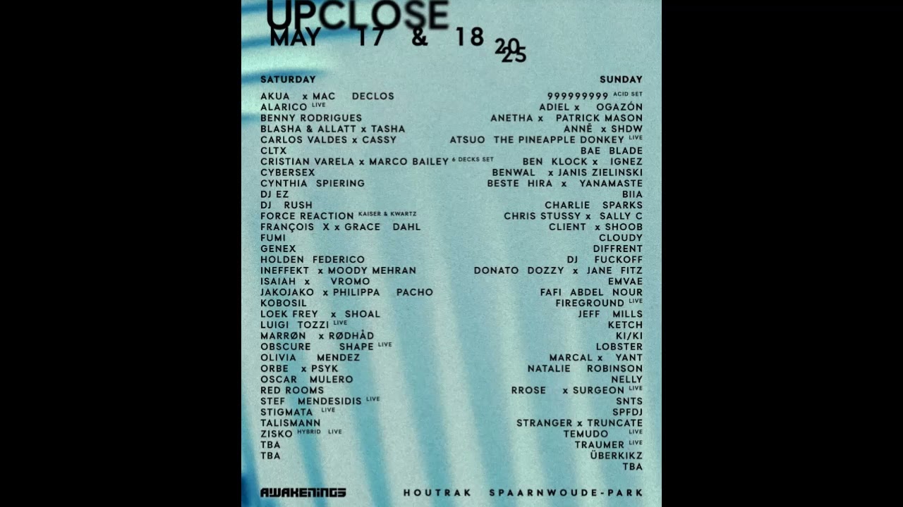 ANNE X SHDW AT AWAKENINGS UPCLOSE. 17.18/05/2025.(Spaarnwoude-).  0NLYTEKNO COLLECTION 1280
