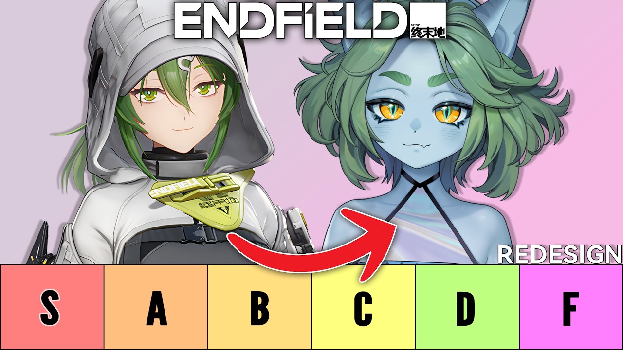 ТИР-ЛИСТ ДИЗАЙНОВ ARKNIGHRTS ENDFIELD || VOD