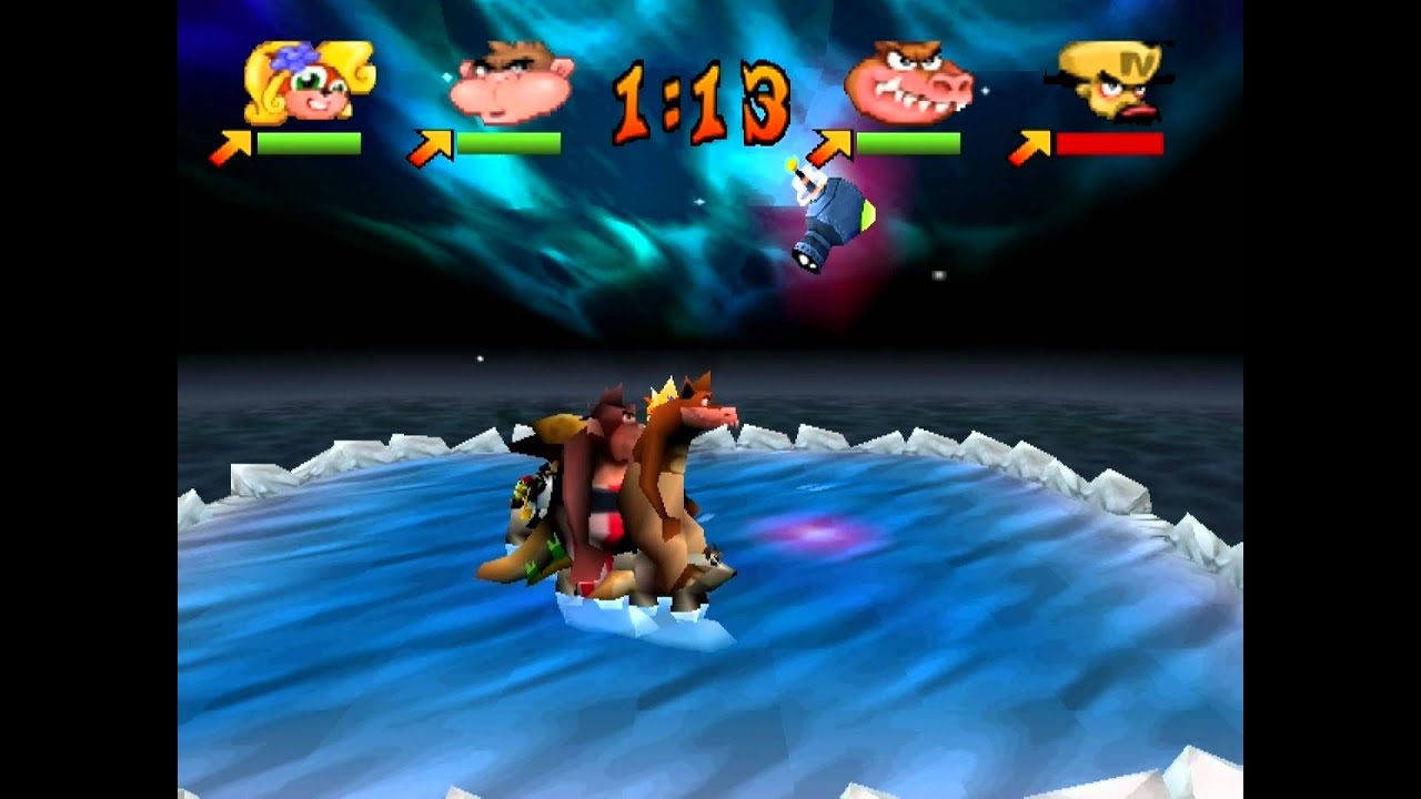 Crash Bash Polar Panic Gameplay HD