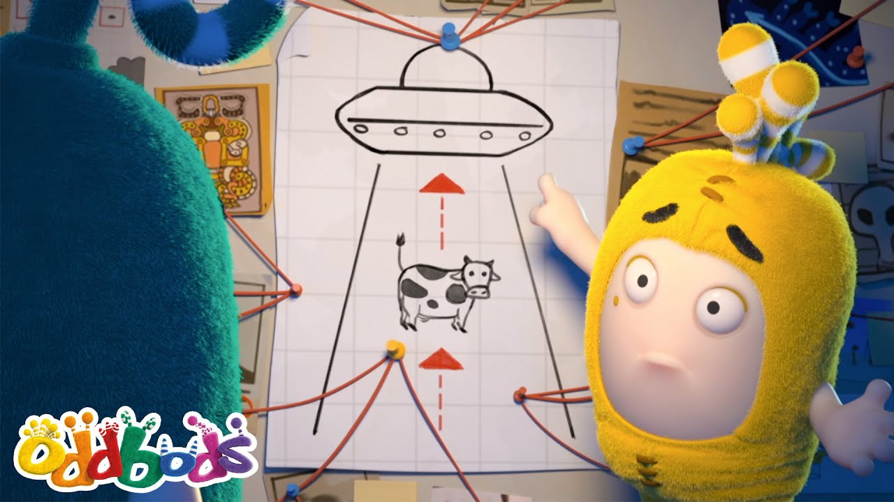Aliens!! | Oddbods | Cute Cartoons for Kids @Oddbods Malay